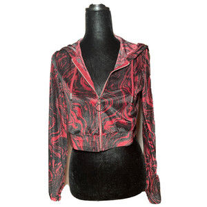 y2k zip up hoodie women